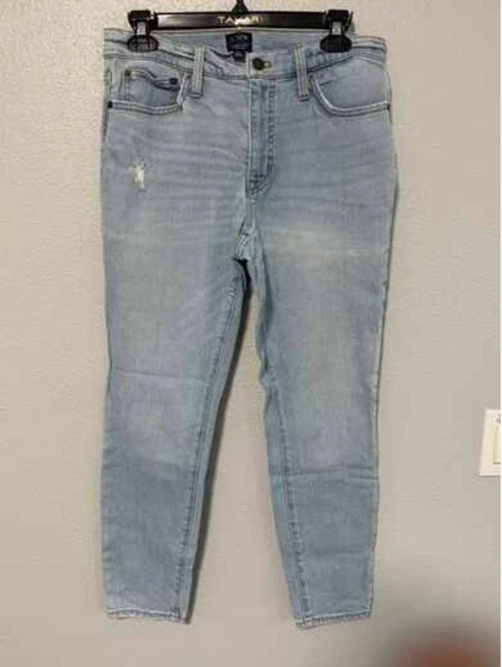 #6114 J.Crew 9 Inch Mid-Rise Skinny Jeans Size 27